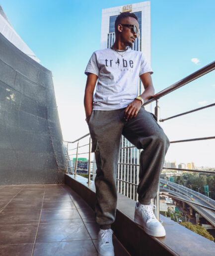 Men Tee + Tapered Sweatpant Set